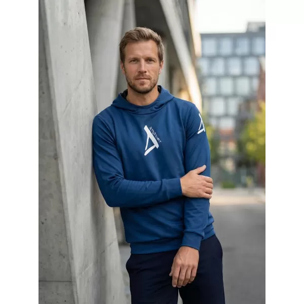  Hanorac funcțional premium pentru bărbați ALTISPORT VOJ/ALM013MI01 ALBASTRU MARIN 