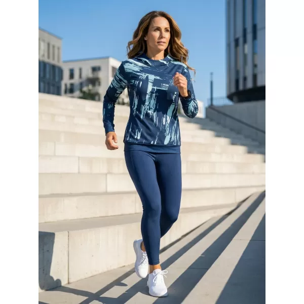  Hanorac funcțional premium pentru femei ALTISPORT VOJ/ALW010MI01 ALBASTRU REGAL 
