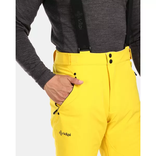  Pantaloni de schi pentru bărbați KILPI METHONE-M UM0405KI CHIHLIMBAR 
