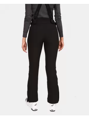 Pantaloni de schi softshell pentru femei KILPI DIONE-W UL0408KI NEGRU