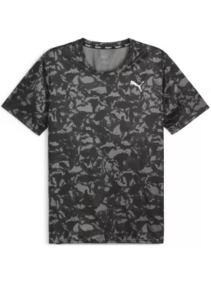 Tricou pentru bărbați PUMA TRAIN FAV AOP TEE 525169-01 NEGRU