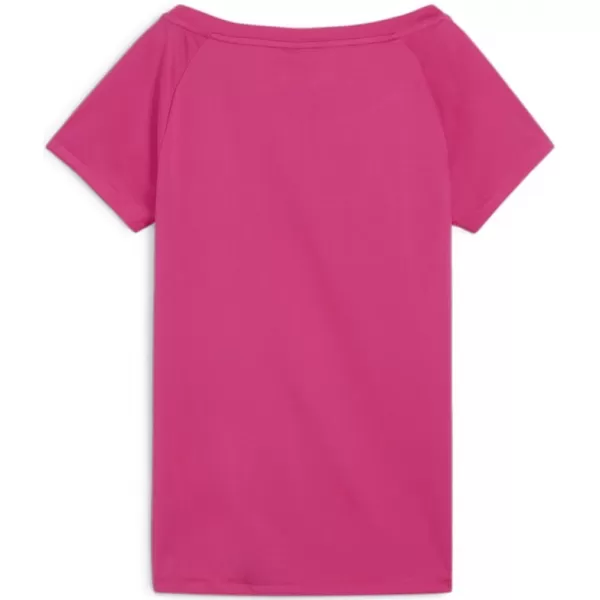  Tricou de damă PUMA TRAIN FAV JERSEY CAT TEE 522420-48 ROZ 