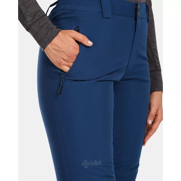  Pantaloni de schi pentru femei KILPI GABONE-W UL0425KI ALBASTRU ÎNCHIS 