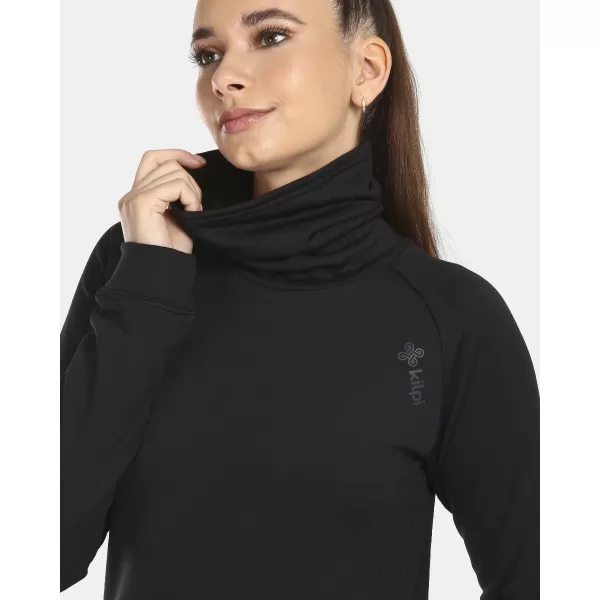  Pulover elastic pentru femei KILPI ROLO-W UL0210KI NEGRU 