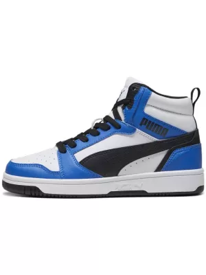 Pantofi pentru copii PUMA REBOUND V6 MID JR 393831-06 ALB
