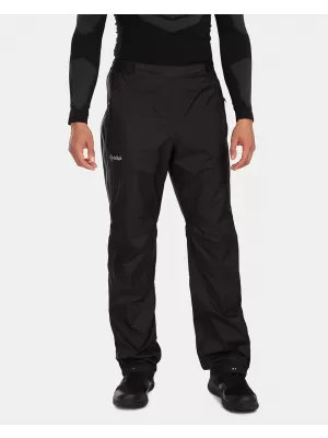 Pantaloni impermeabili pentru bărbați KILPI ALPIN-M UM0402KI NEGRU
