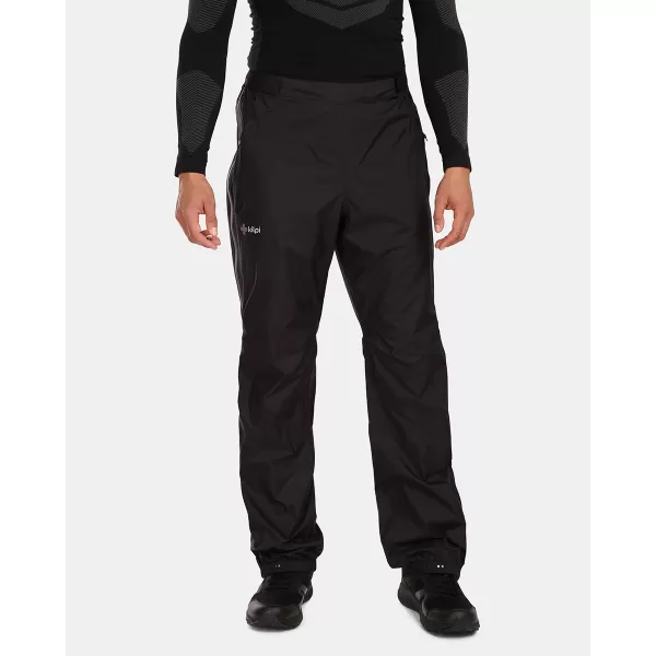  Pantaloni impermeabili pentru bărbați KILPI ALPIN-M UM0402KI NEGRU 