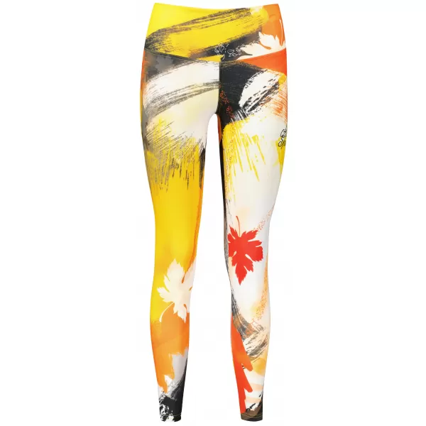  Jambiere lungi premium de damă ALTISPORT VOJ/ALW019LEG01 PORTOCALE 
