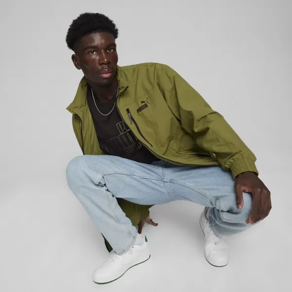  Jachetă pentru bărbați PUMA STYLE WINDBREAKER 623685-33 VERDE 