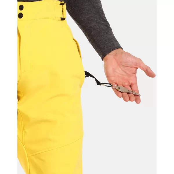  Pantaloni de schi pentru bărbați KILPI RHEA-M UM0409KI CHIHLIMBAR 