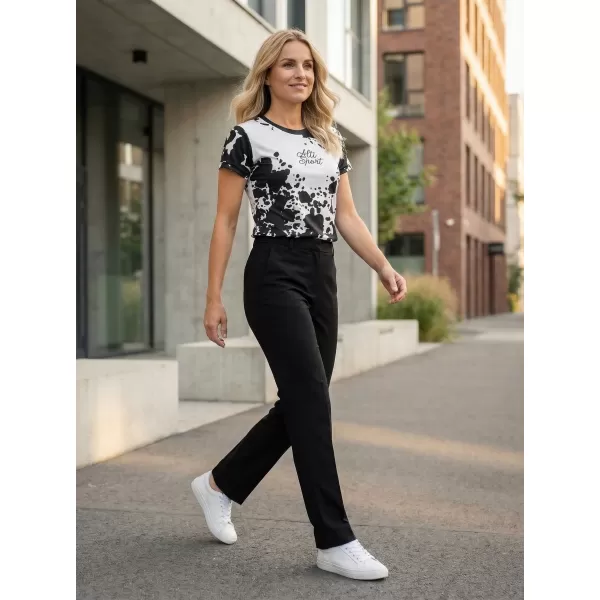  Tricou funcțional premium pentru femei ALTISPORT VOJ/ALW012TR01 ALB NEGRU 