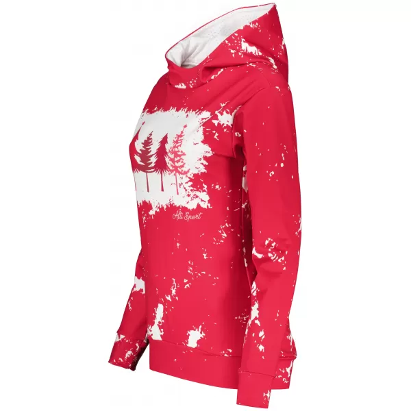  Hanorac funcțional premium pentru femei ALTISPORT VOJ/ALWVN4MI01 MAGENTA 
