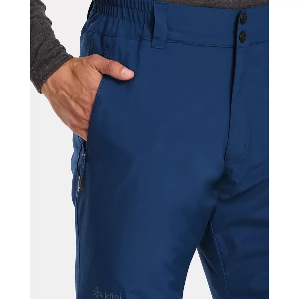  Pantaloni de schi pentru bărbați KILPI GABONE-M UM0410KI ALBASTRU ÎNCHIS 