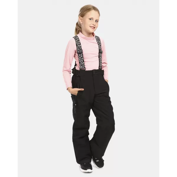  Pantaloni de schi pentru copii KILPI GABONE-J UJ0403KI NEGRU 
