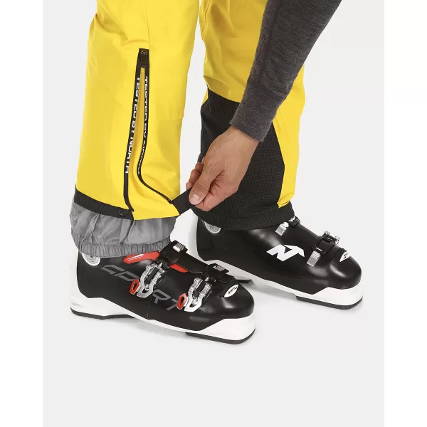  Pantaloni de schi pentru bărbați KILPI METHONE-M UM0405KI CHIHLIMBAR 