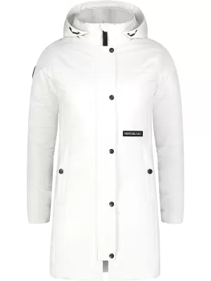 Palton de iarnă de damă NORDBLANC MYSTIQUE NBWJL7943 ALB