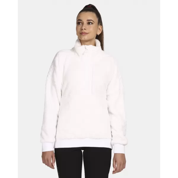  Hanorac cald de dama KILPI LIVAE-W UL0214KI ALB 