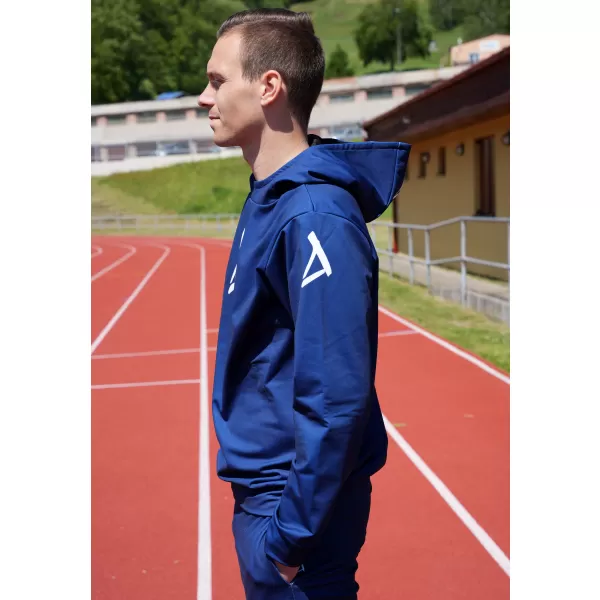  Hanorac funcțional premium pentru bărbați ALTISPORT VOJ/ALM013MI01 ALBASTRU MARIN 