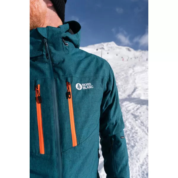  Jachetă de schi pentru bărbați NORDBLANC OFFHAND NBWJM7927 VERDE 
