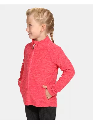 Hanorac fleece pentru copii KILPI ALACANT-J UJ0203KI ROZ