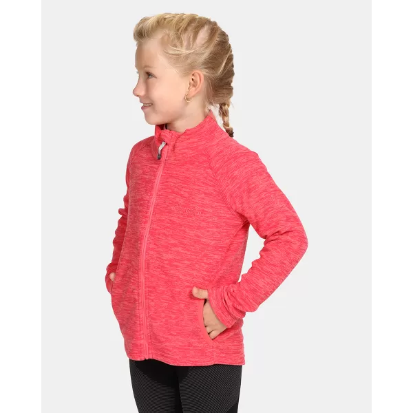  Hanorac fleece pentru copii KILPI ALACANT-J UJ0203KI ROZ 
