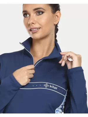 Tricou funcțional de damă KILPI LEEMA-W UL0508KI ALBASTRU ÎNCHIS