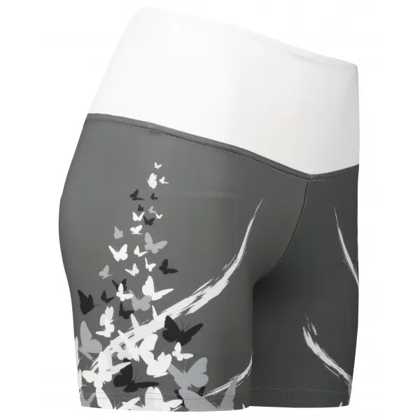  Jambiere scurte premium de damă ALTISPORT VOJ/ALW022LEG03 GRI 