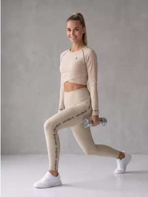 Jambiere lungi premium de damă ALTISPORT VOJ/ALW021LEG01 MARO