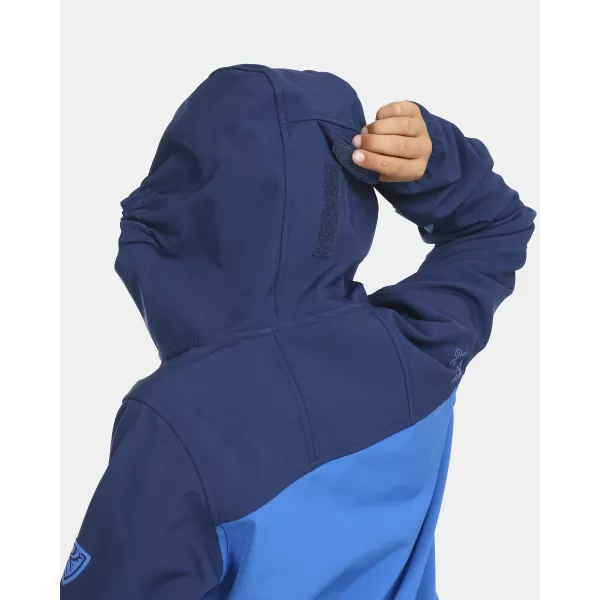  Geaca softshell pentru baieti KILPI RAVIO-J UJ0118KI ALBASTRU 