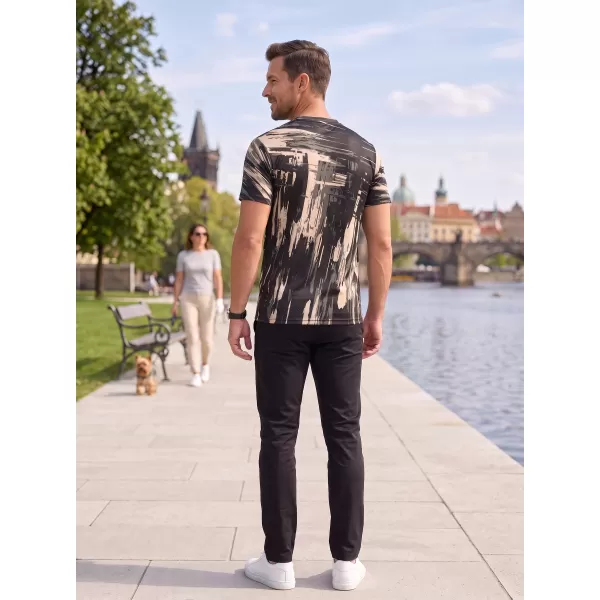  Tricou funcțional premium pentru bărbați ALTISPORT VOJ/ALM010TR01 NEGRU MARO 