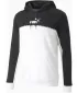 Hanorac pentru bărbați PUMA ESS BLOCK X TAPE HOODIE 675173-01 NEGRU