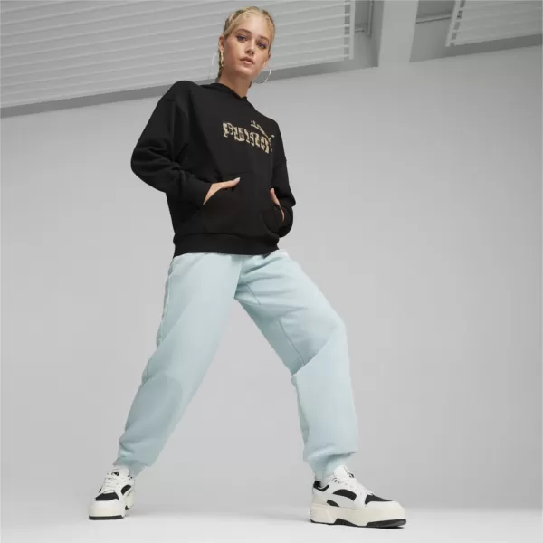  Pantaloni de dama PUMA ESS+ SMALL LOGO HW PANTS TR 678744-22 ALBASTRU 