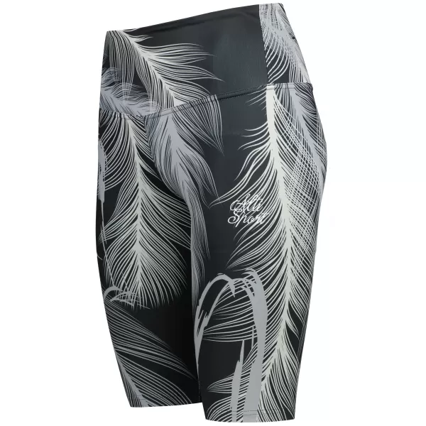  Jambiere de damă deasupra genunchiului premium ALTISPORT VOJ/ALW001LEG02 GRI INCHIS 