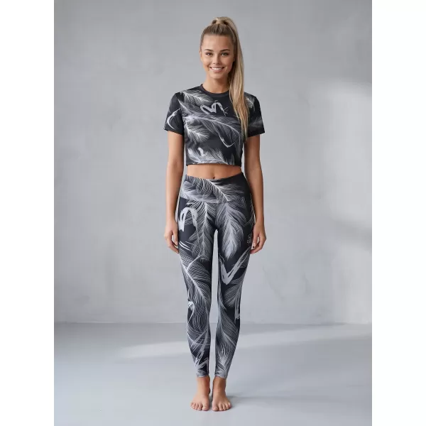  Jambiere lungi premium de damă ALTISPORT VOJ/ALW001LEG01 GRI INCHIS 