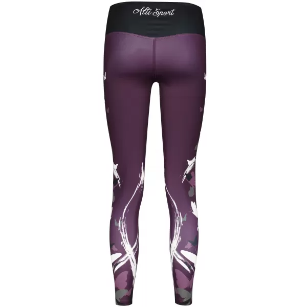  Jambiere lungi premium de damă ALTISPORT VOJ/ALW022LEG01 VIOLET 
