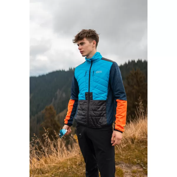  Jachetă sport pentru bărbați NORDBLANC MULTISPORT NBWJM7985 ALBASTRU REGAL 