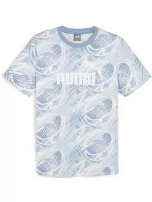 Tricou pentru bărbați PUMA POWER AOP TEE 678938-20 ALBASTRU
