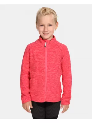 Hanorac fleece pentru copii KILPI ALACANT-J UJ0203KI ROZ