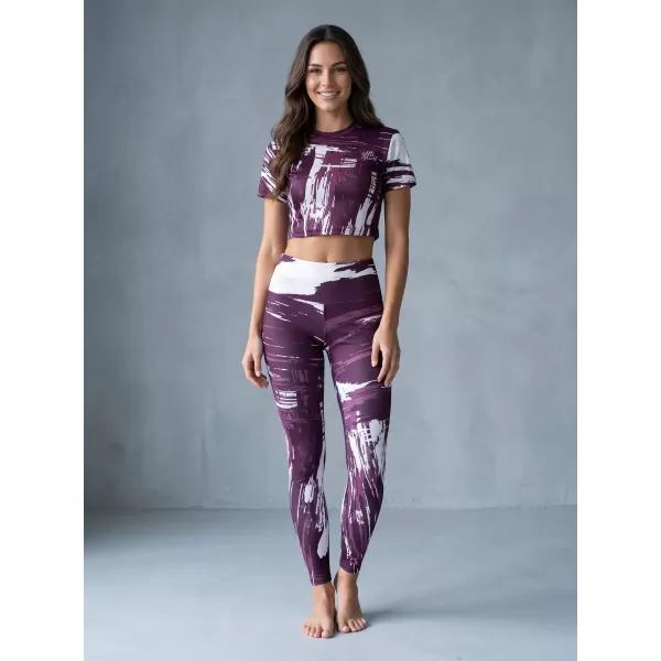  Jambiere lungi premium de damă ALTISPORT VOJ/ALW010LEG01 VIOLET 