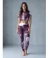 Jambiere lungi premium de damă ALTISPORT VOJ/ALW010LEG01 VIOLET