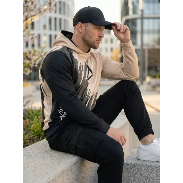  Hanorac funcțional premium pentru bărbați ALTISPORT VOJ/ALM006MI01 NEGRU MARO 
