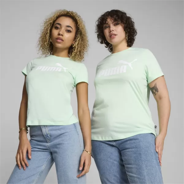  Tricou pentru femei PUMA ESS LOGO TEE 586775-90 VERDE 