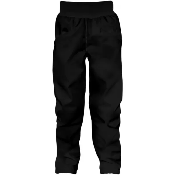  Pantaloni izolati softshell pentru copii WAMU KLASIK NEGRU 