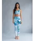 Jambiere lungi premium de damă ALTISPORT VOJ/ALW020LEG01 ALBASTRU