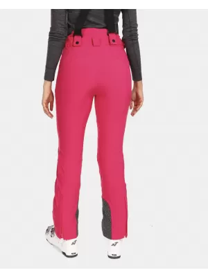 Pantaloni de schi softshell pentru femei KILPI RHEA-W UL0407KI ROZ