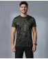 Tricou funcțional premium plus pentru bărbați ALTISPORT VOJ/ALM012TR02 NEGRU/ARMATĂ