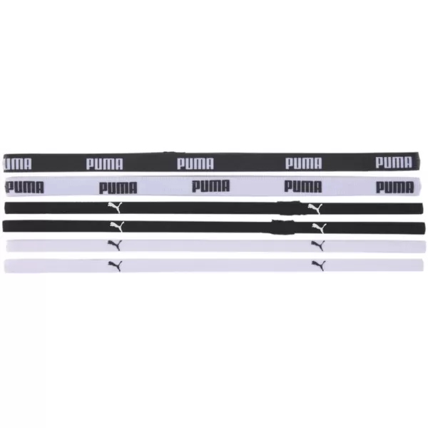  Bentita de dama PUMA AT SPORTBANDS (6PCS) 053452-09 NEGRU 