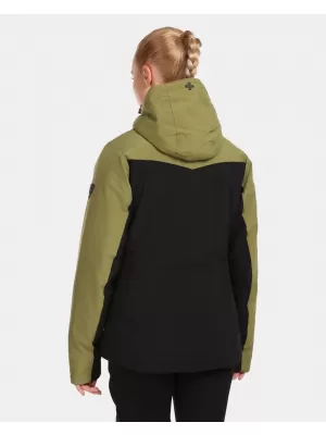 Jachetă de schi pentru femei KILPI FLIP-W UL0113KI VERDE