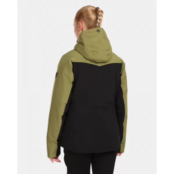  Jachetă de schi pentru femei KILPI FLIP-W UL0113KI VERDE 