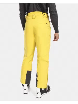 Pantaloni de schi pentru bărbați KILPI MIMAS-M UM0406KI CHIHLIMBAR